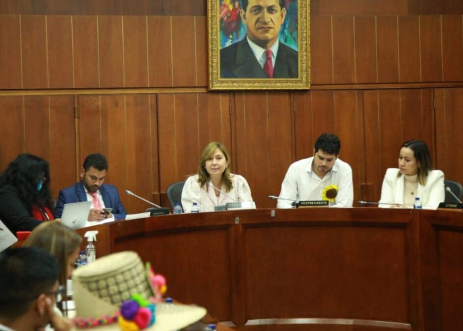 La Senadora Norma Hurtado Sánchez lidera primera jornada  de debate de control político para el presupuesto 2023